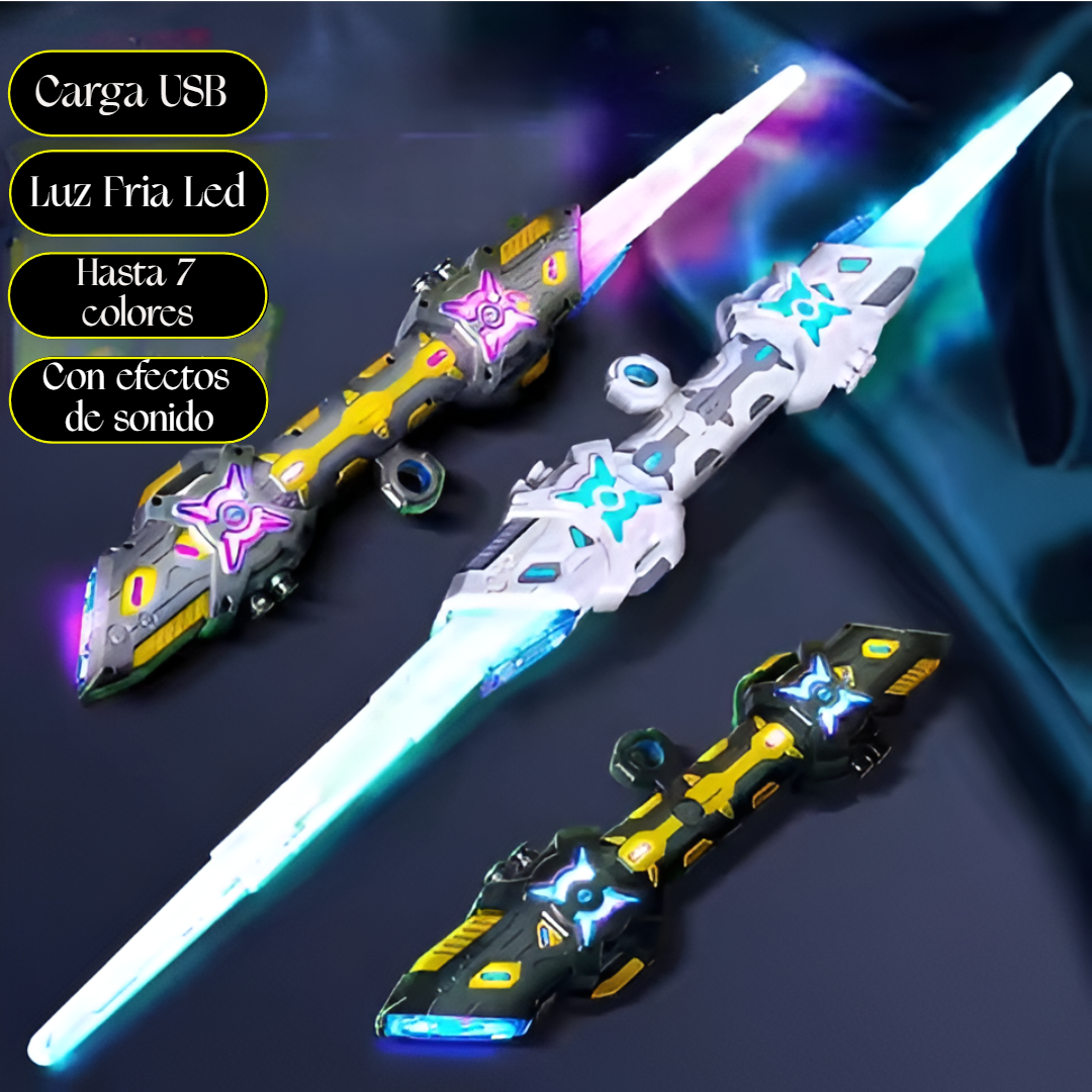 Sable de luz led RGB 7 colores